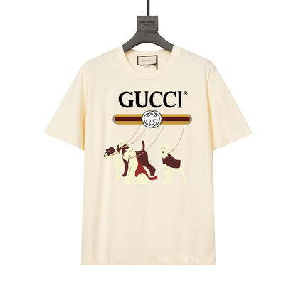 Camiseta con estampado de perro