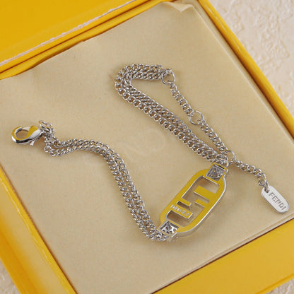 Bracelet en cristal entrelacé F