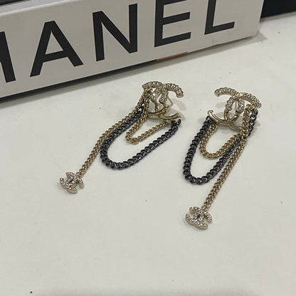 Aretes Largos de Pedrería