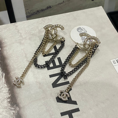Aretes Largos de Pedrería