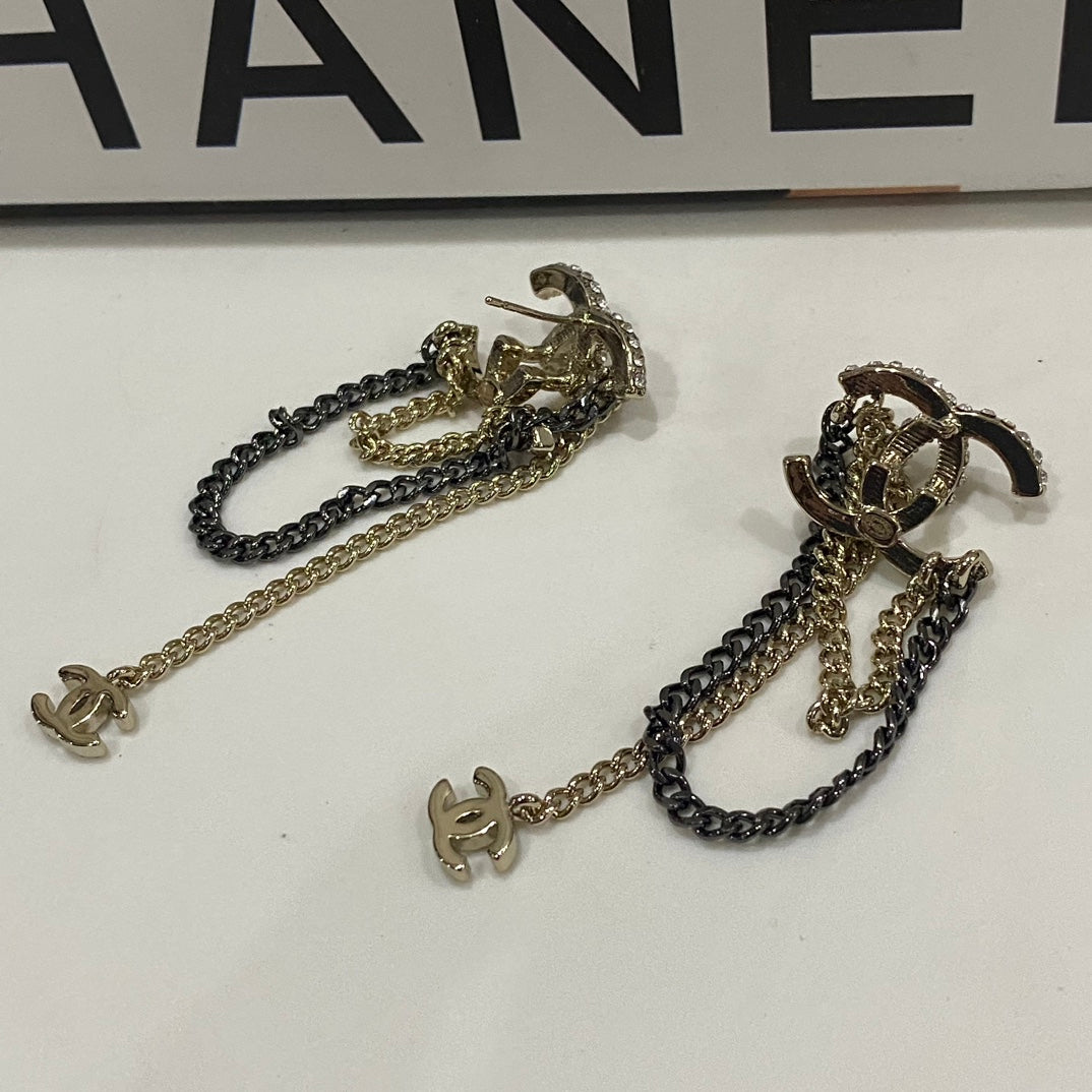Aretes Largos de Pedrería
