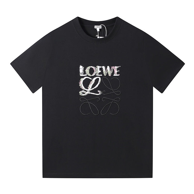 Camiseta de moda con estampado de letras