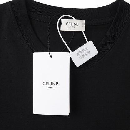 Camiseta de moda con estampado de letras