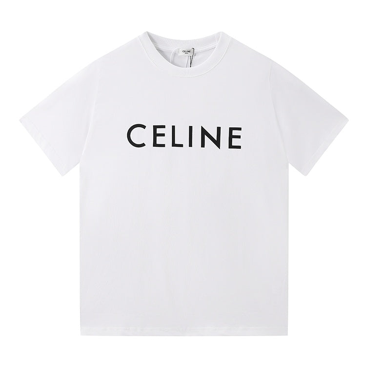 Camiseta de moda con estampado de letras
