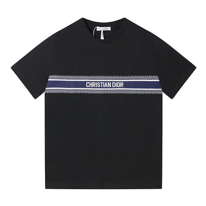 Camiseta de moda con estampado de letras