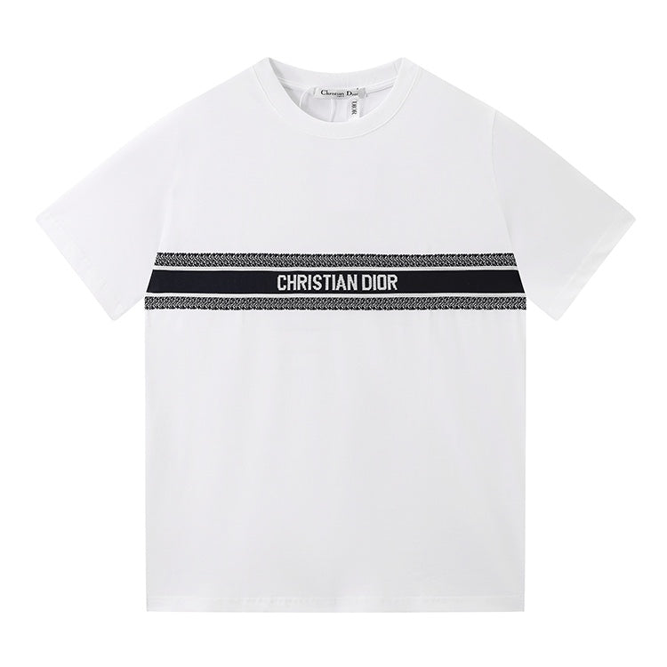 Camiseta de moda con estampado de letras