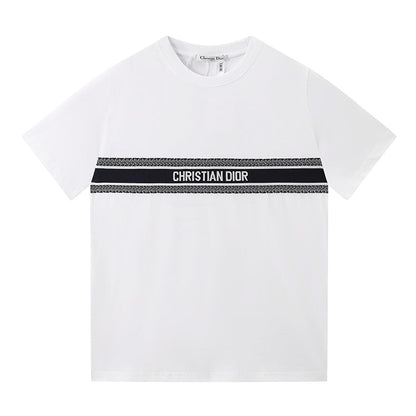 Camiseta de moda con estampado de letras