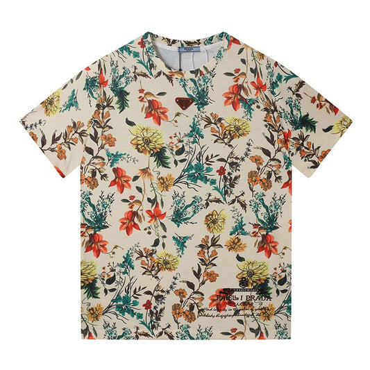 T-shirt à imprimé floral