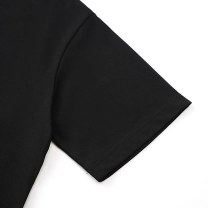 Camiseta con estampado de letras de moda
