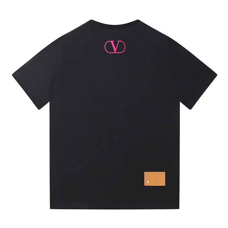 Camiseta con estampado de letras de moda