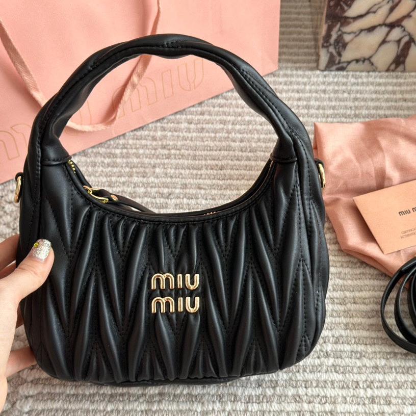 Bolso hobo de piel Wander