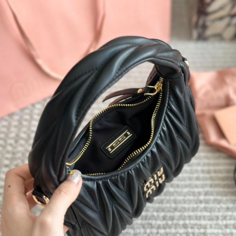 Bolso hobo de piel Wander