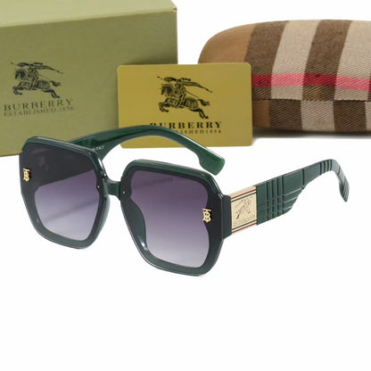 Gafas de Sol Cuadradas a Cuadros Retro