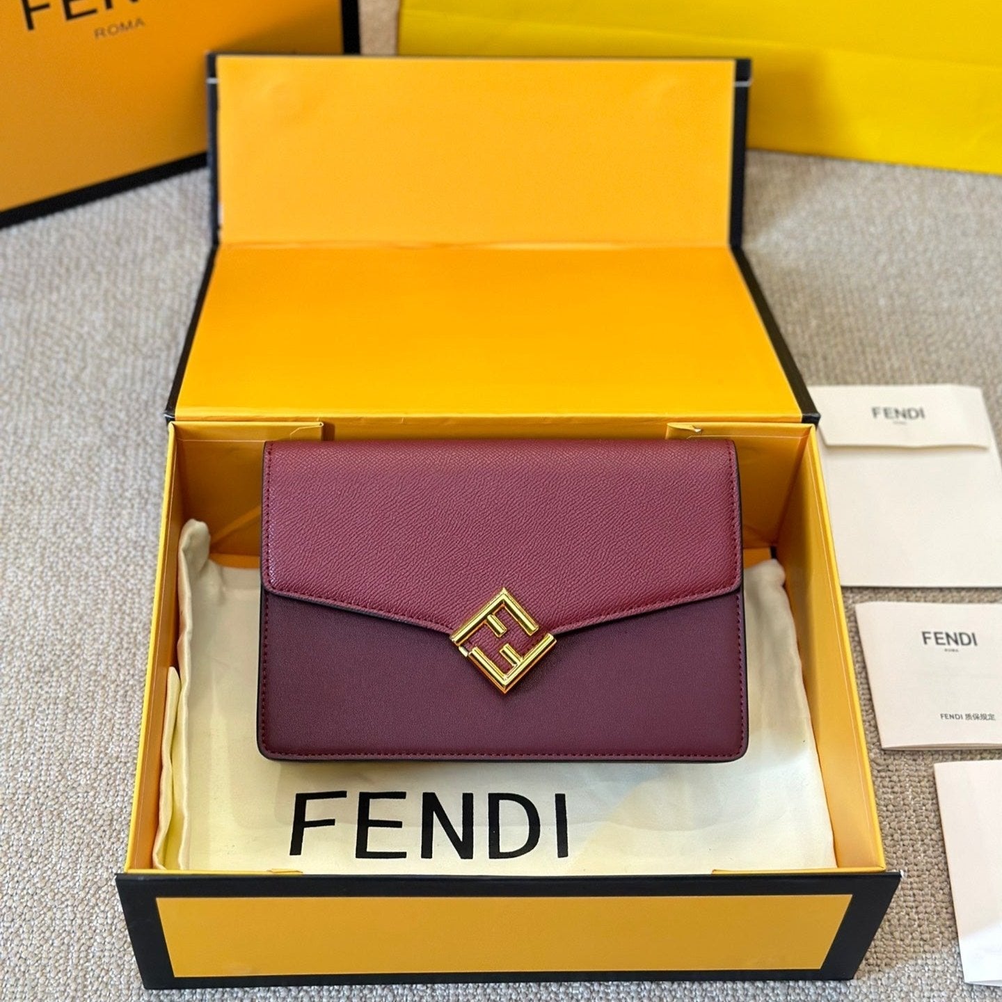 Bolso cruzado FF Diamonds