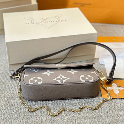 Cartera sobre cadena, bolso de hombro IVY