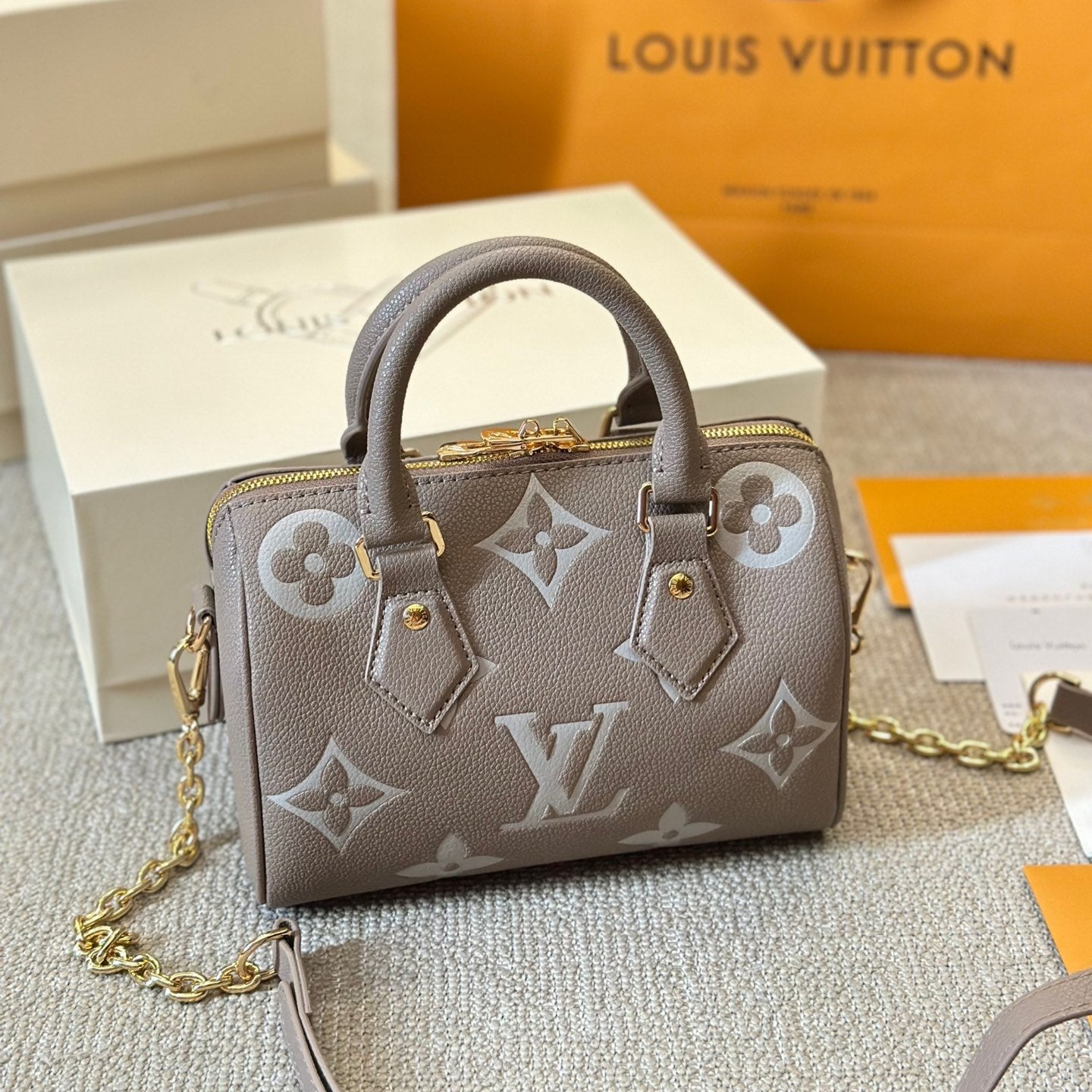 Bolso almohada Speedy 20 gris