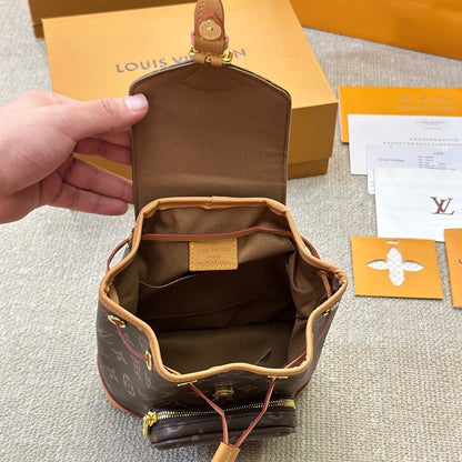 Sac à dos gaufré rétro