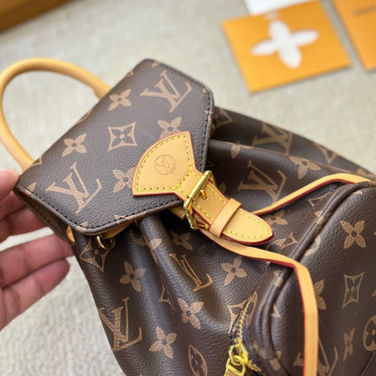Sac à dos gaufré rétro