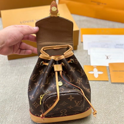 Sac à dos gaufré rétro