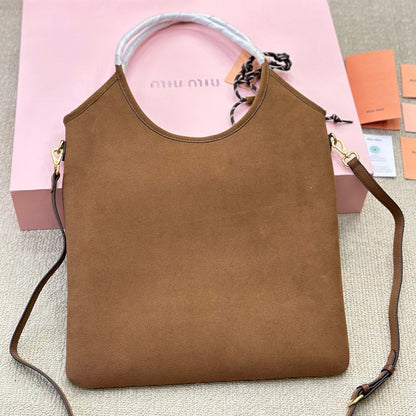 Sac cabas en suède