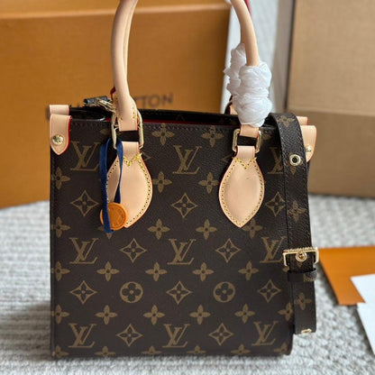 Bolso Petit Sac Plat de Cuero