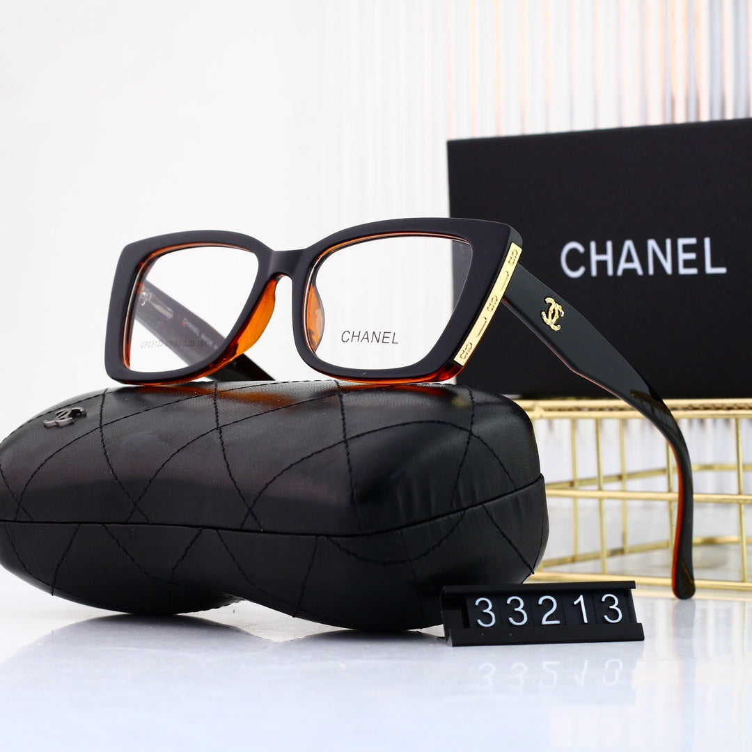 Gafas vintage con aros metálicos