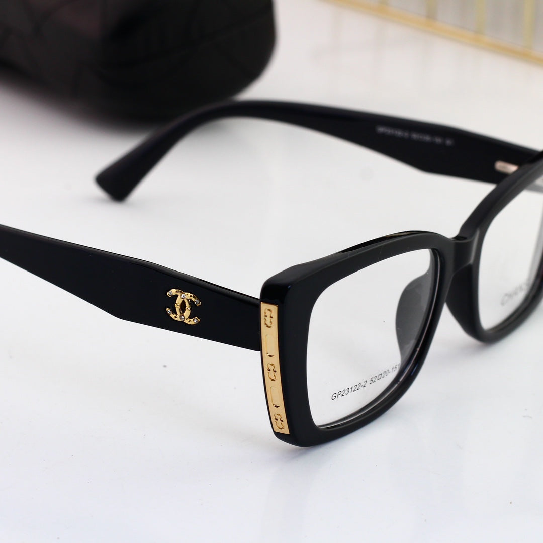 Gafas vintage con aros metálicos