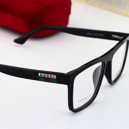Gafas de moda unisex con montura de rayas