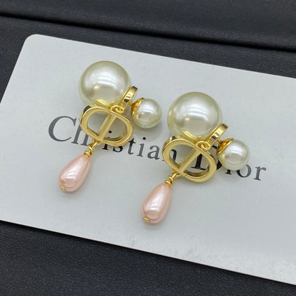 Pendientes Colgantes Perla Gota de Agua