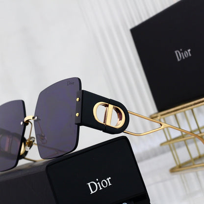 Gafas de sol cuadradas metálicas de moda CD