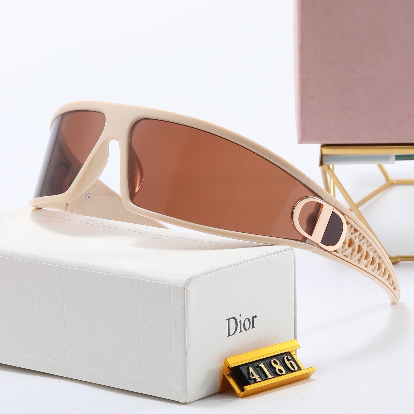 Nuevas gafas de sol de moda con máscara