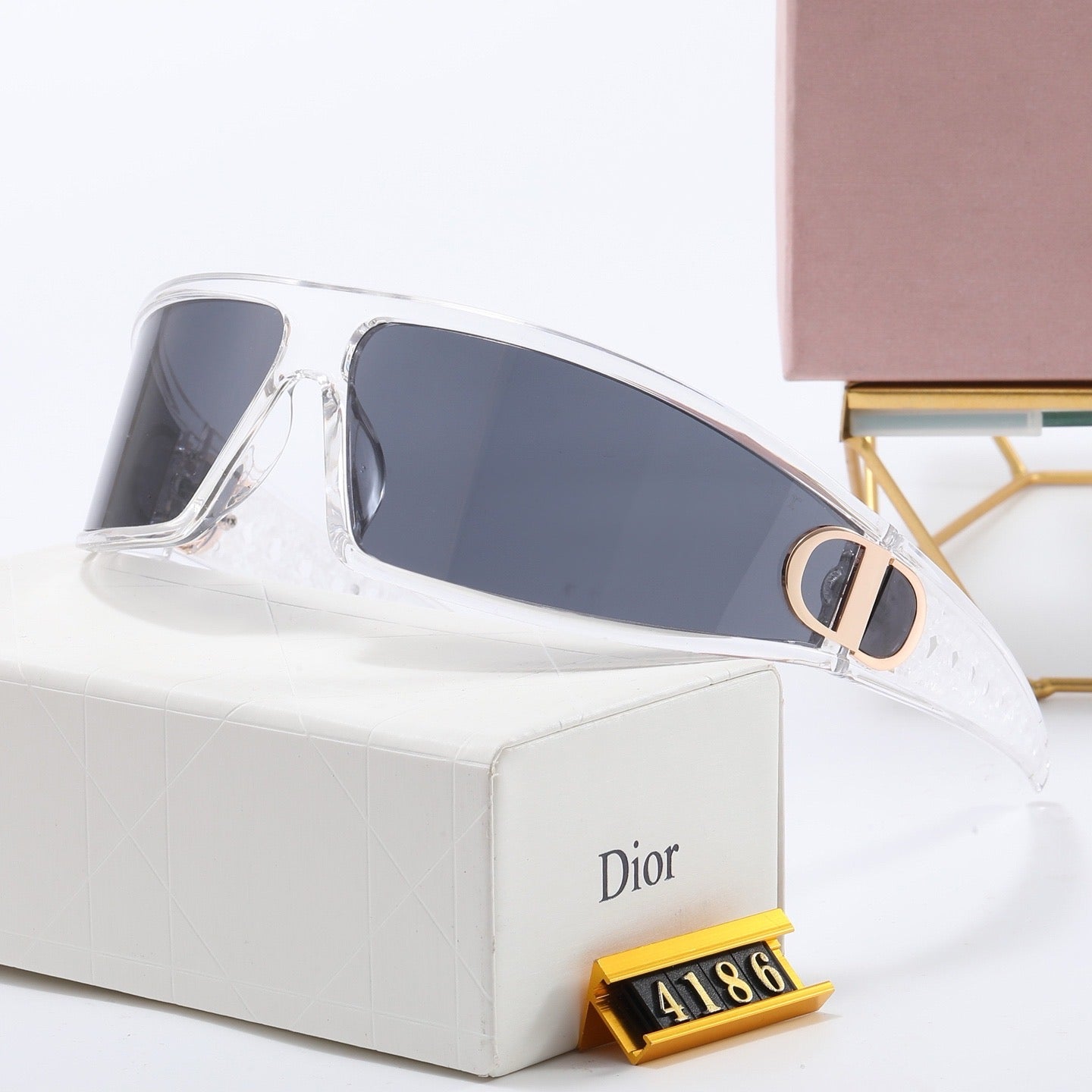Nuevas gafas de sol de moda con máscara