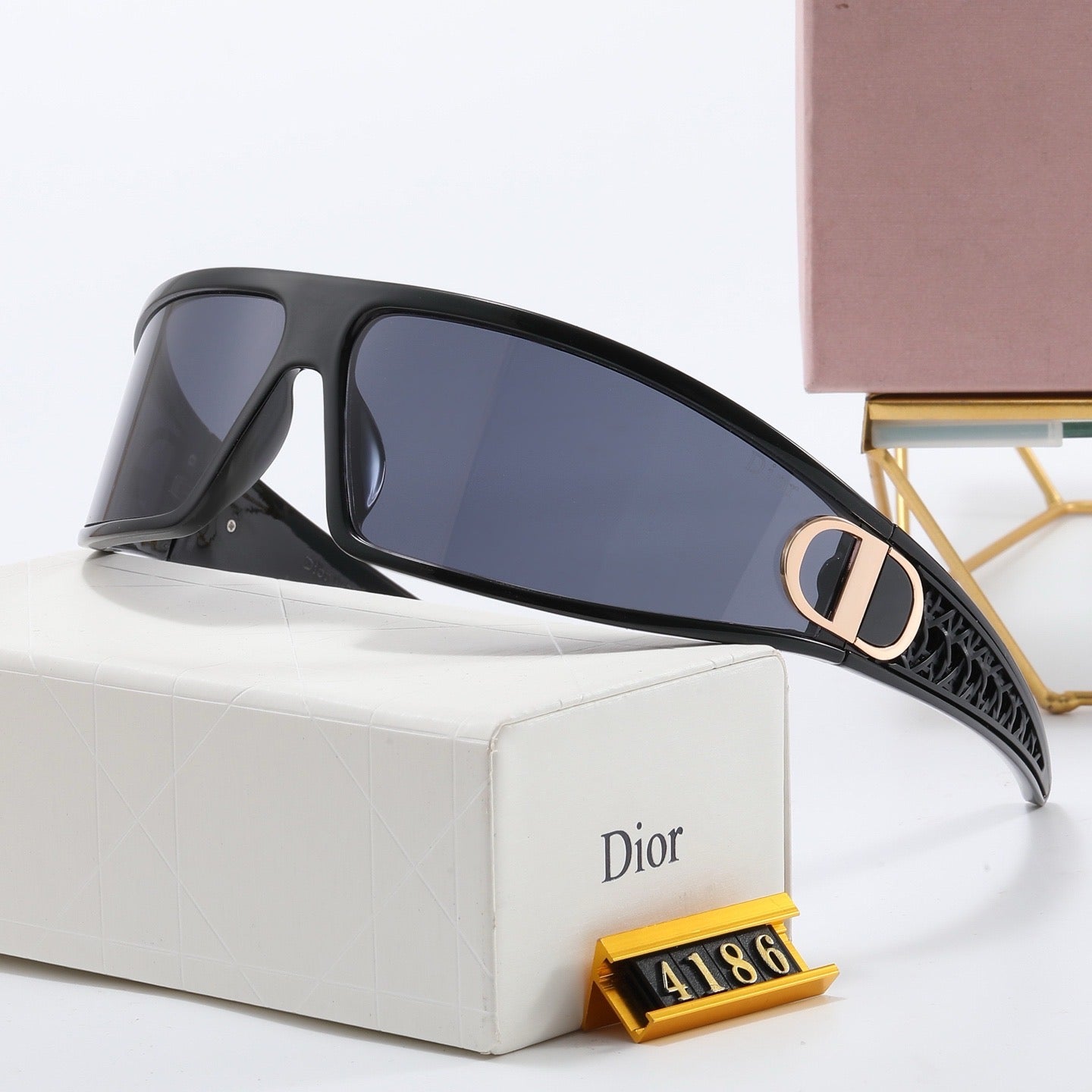 Nuevas gafas de sol de moda con máscara