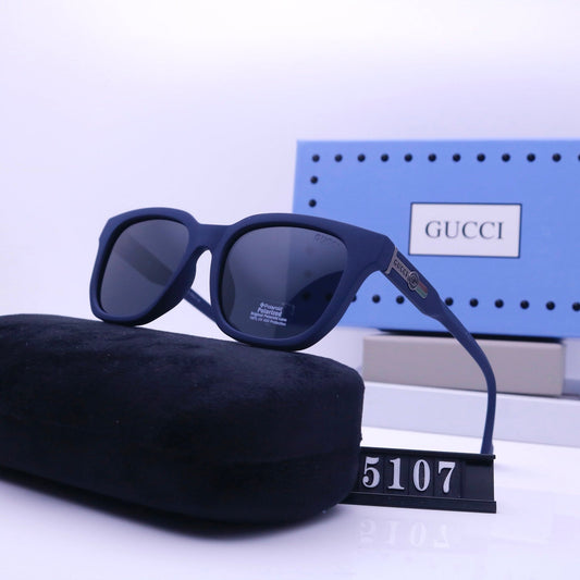 Lunettes de soleil vintage carrées et rectangulaires en caoutchouc