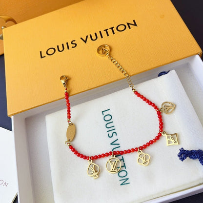 Bracelets Pendentifs Breloques "Game On" rouges