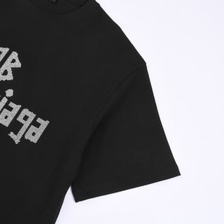 T-shirt à diamants