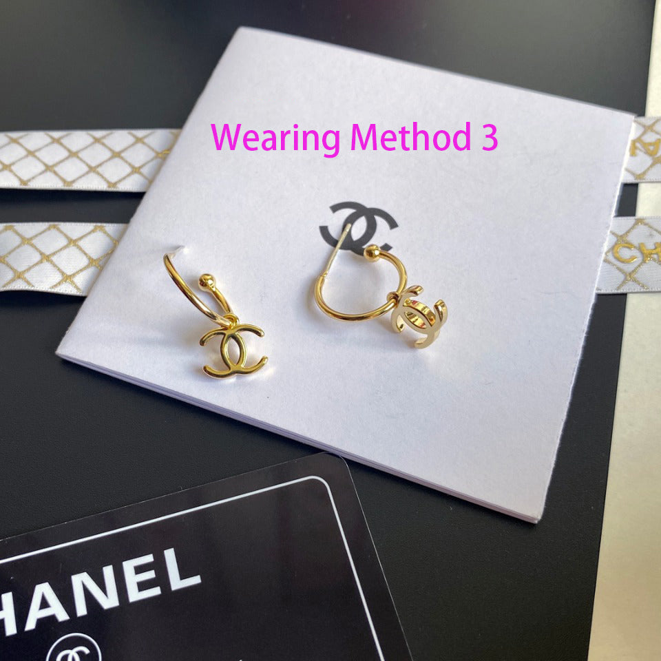 Pendientes de moda de corazón de amor extraíbles