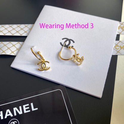 Pendientes de moda de corazón de amor extraíbles