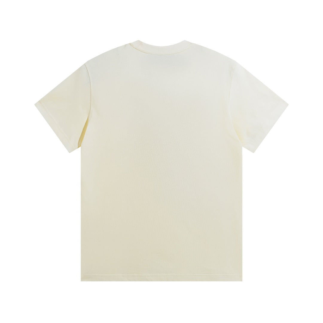 Camiseta de algodón con estampado de rayo