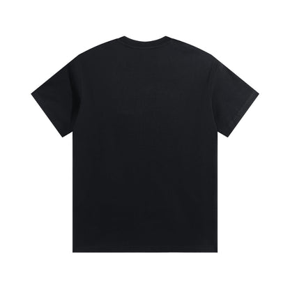 Camiseta de algodón con estampado de rayo