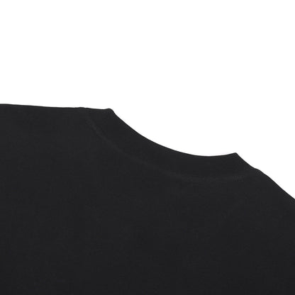 T-shirt en coton imprimé lettre simple