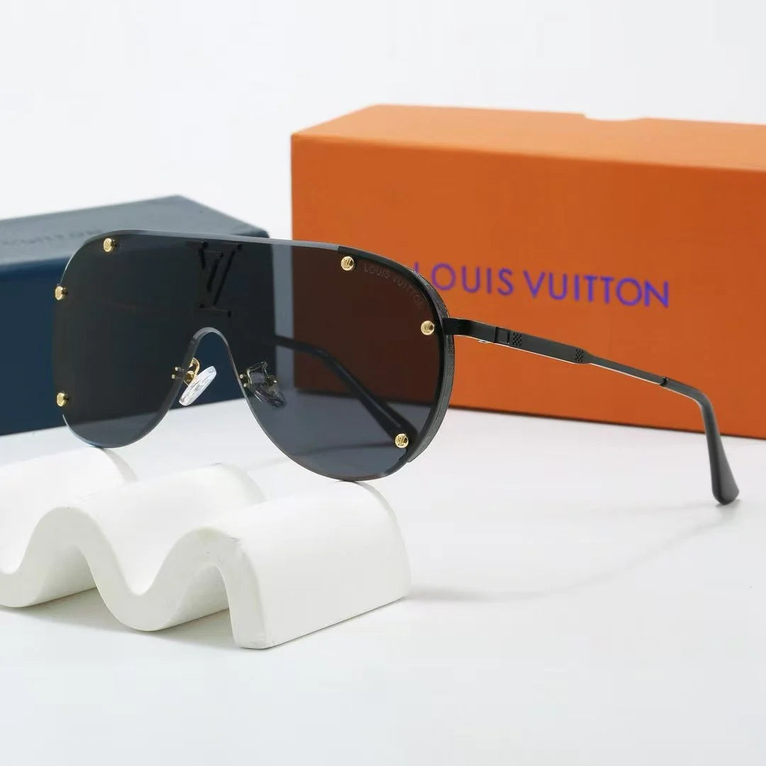 Oversized metal sunglasses