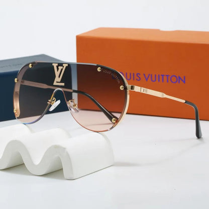 Oversized metal sunglasses