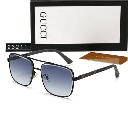 Gafas de sol polarizadas de metal a la moda