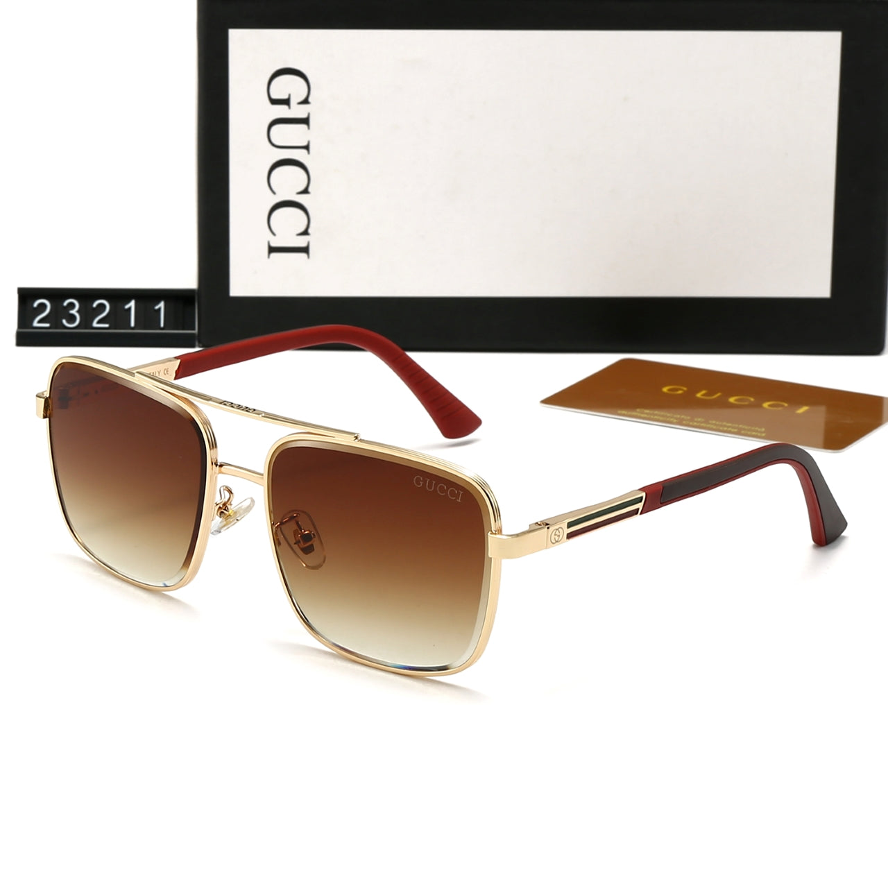 Gafas de sol polarizadas de metal a la moda