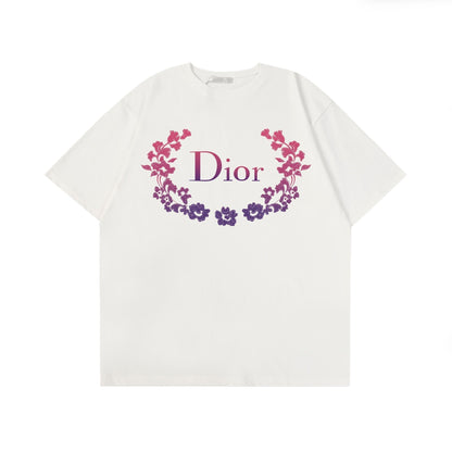 T-shirt imprimé floral créatif