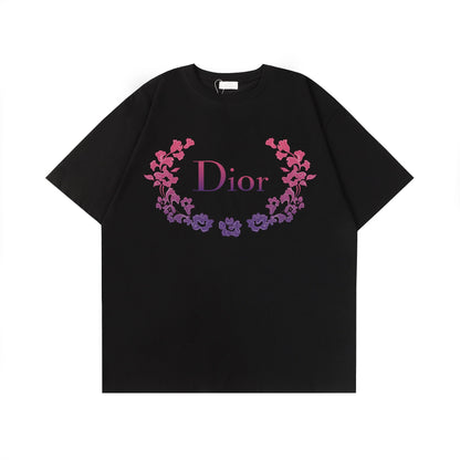T-shirt imprimé floral créatif