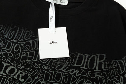 Camiseta con pulverizador directo de estampado degradado