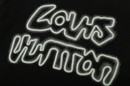 T-shirt imprimé mousse lettres