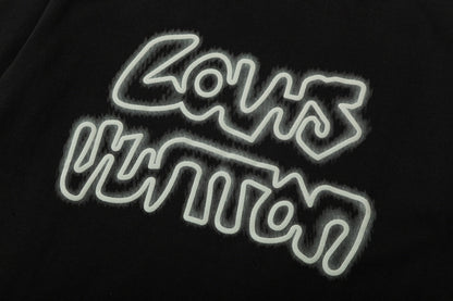 T-shirt imprimé mousse lettres